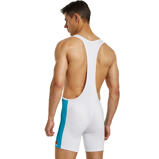Title 3, New Mens Wrestling Singlet Vest, Form-Fitting ...