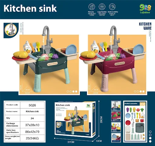 Title 1, Childrens Dishwasher Automatic Water Outlet Wa...