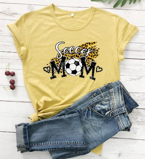 Title 2, Mothers Day Gift Womens Cotton Leopard Print ...