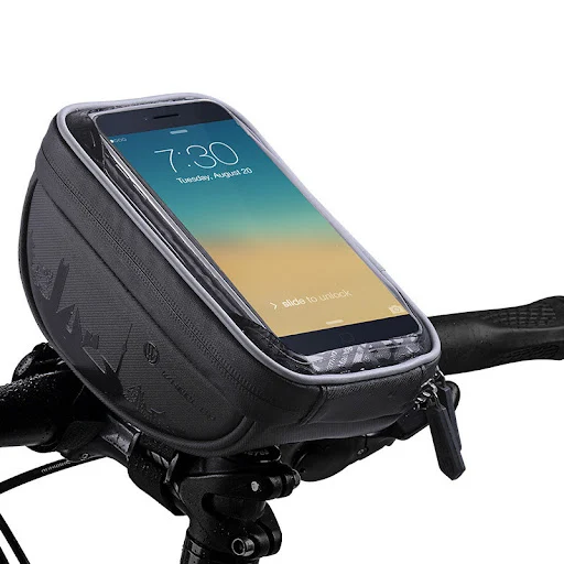 Title 1, Touch Screen Phone Bicycle Bag for mountain bik...