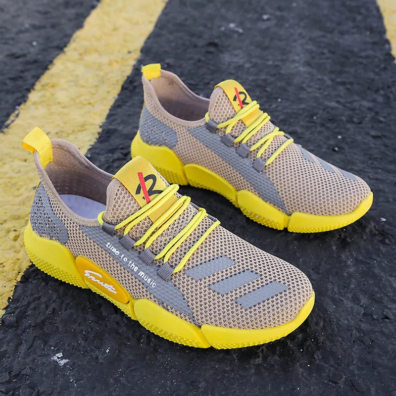 Chaussures de running légères pour homme Été Ultra-légères Respirantes Sneakers pour une course confortable et aérée par temps chaud. — photo 11