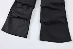 Herenmode casual broek met plooien en wijde pijpen, voor een relaxte en comfortabele look. Ideaal voor dagelijks gebruik en een moderne uitstraling. — foto 5