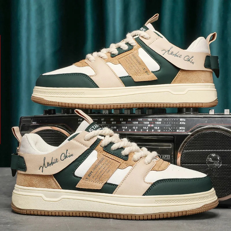Męskie Buty Casual Retro Modne i Wygodne Obuwie do Codziennego Użytku Klasyczny Styl i Ponadczasowy Design Idealne do noszenia. — zdjęcie 5