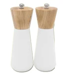 New 6-inch Wooden Pepper Mill Grinder Manual Rubber Wood, perfect for fresh spices, easy to use and stylish. — photo 4