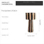 Zebra Table Lamp