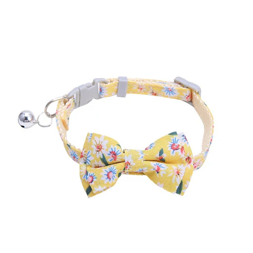 Title 4, Small Dogs Christmas Collar Quick Release Plaid...