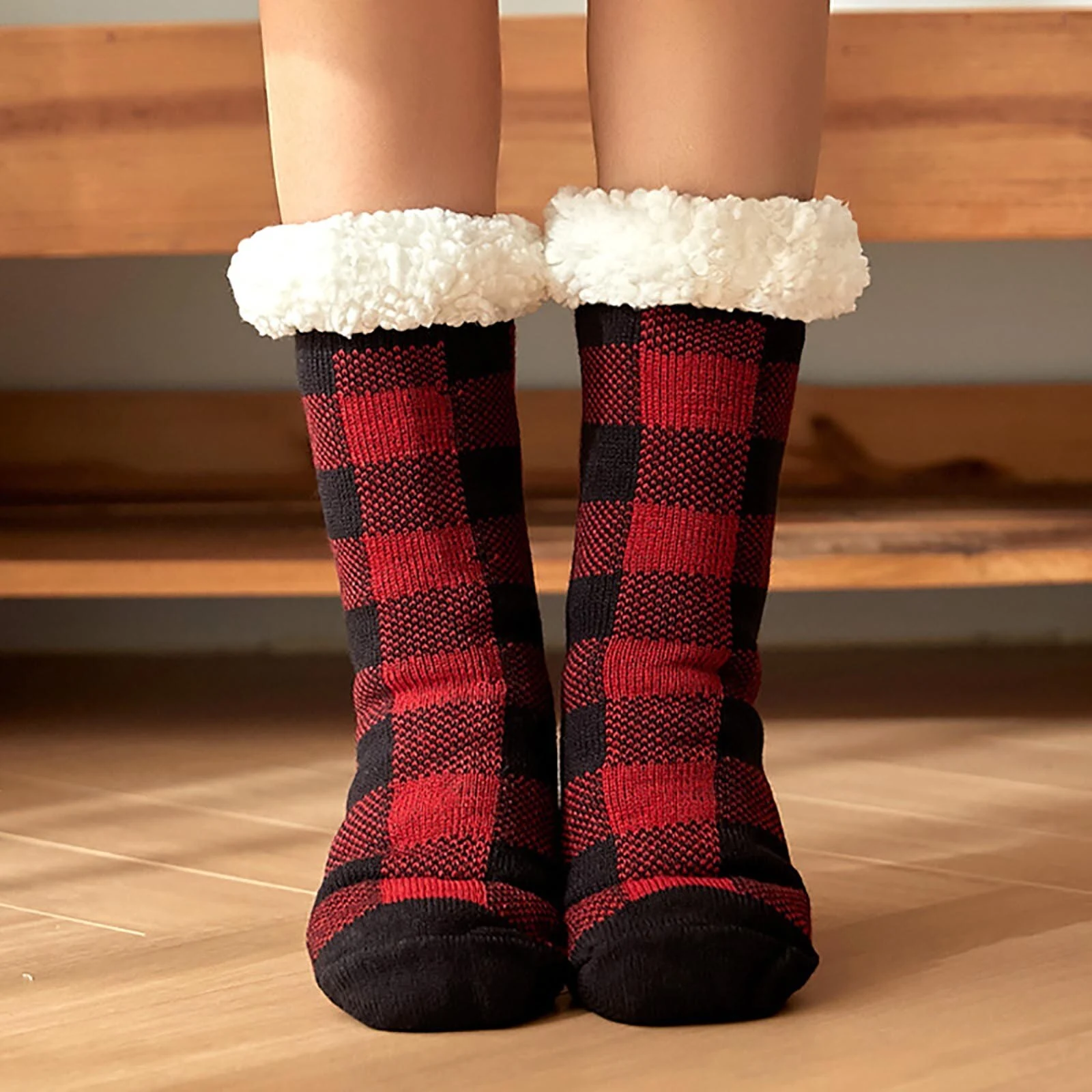 Title 10, Ladies Carpet Socks Home Warmth And Velvet Sleep