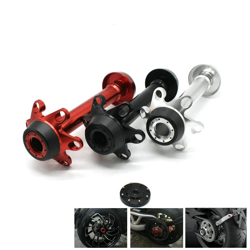 Modified Rear Wheel Anti-Fall Ball. Prevents motorcycle from tipping over, increasing stability and safety during parkin — photo 2
