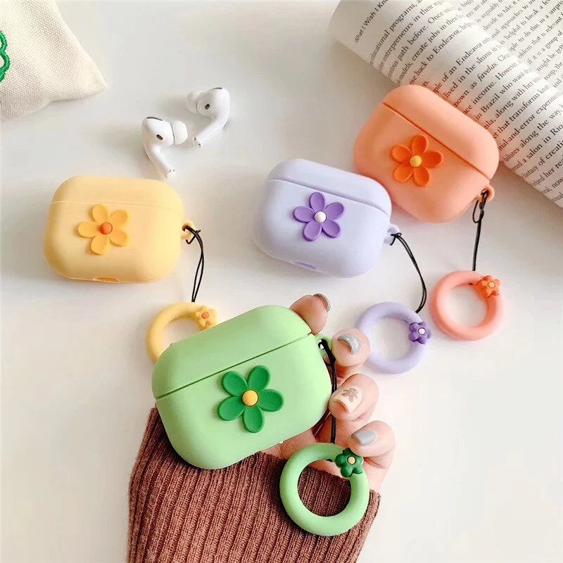 Title 11, Flower Silicone Fall-proof Earphone Cover