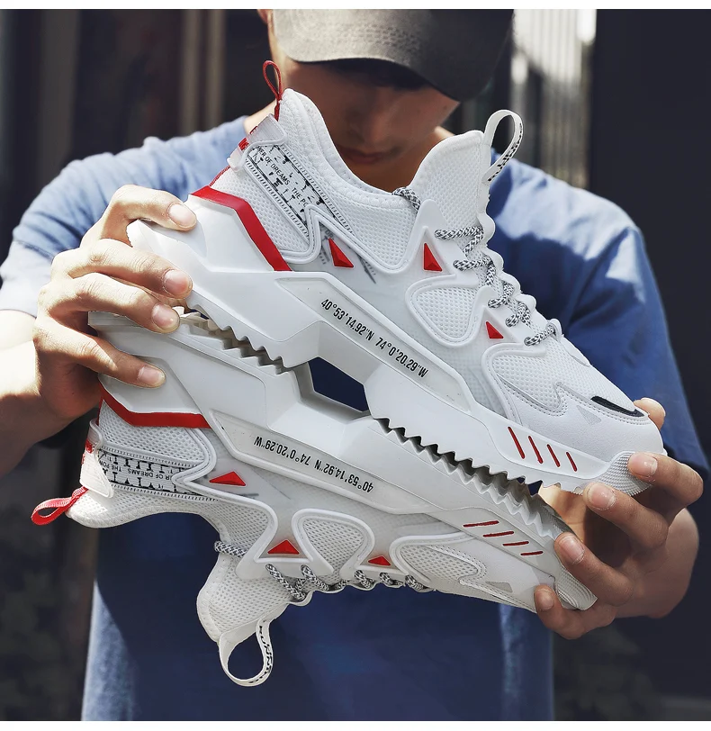 Title 2, Sommer Atmungsaktive Dünne Mesh Sneaker Herren ...