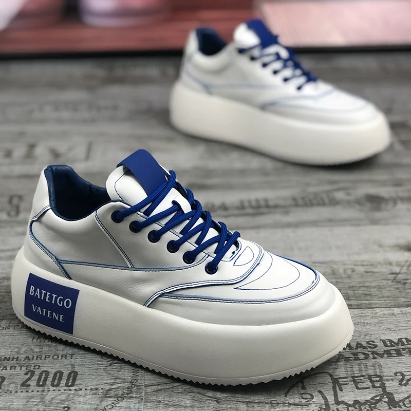 Title 2, Mens High Rise Thick Soled Casual Lace Up Spor...