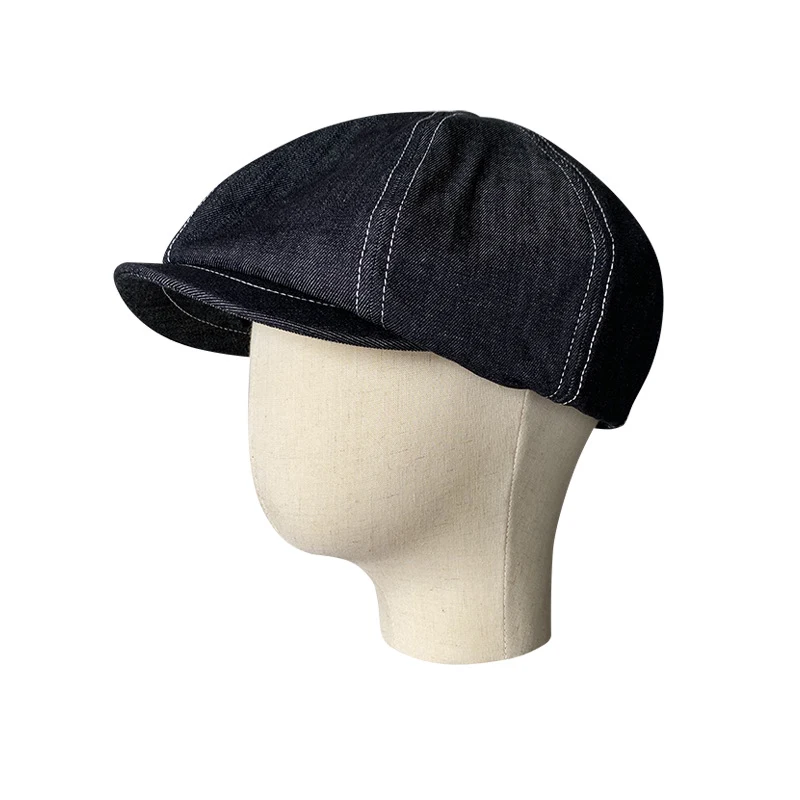 Title 11, Mens Beret Fashion Brand Retro Classic Hat Fre...