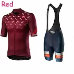 Conjunto Jersey de ciclismo manga curta com suspensório, design confortável e respirável para homens e mulheres, ideal para pedalar. — foto 1