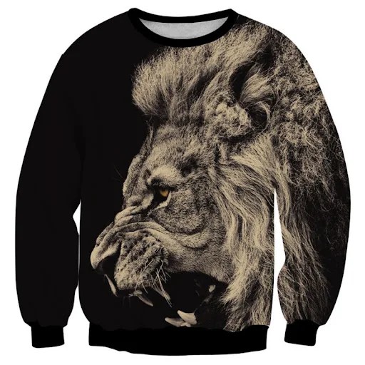 Title 6, 3D Digital Print Dog Thermal Top provides warmt...