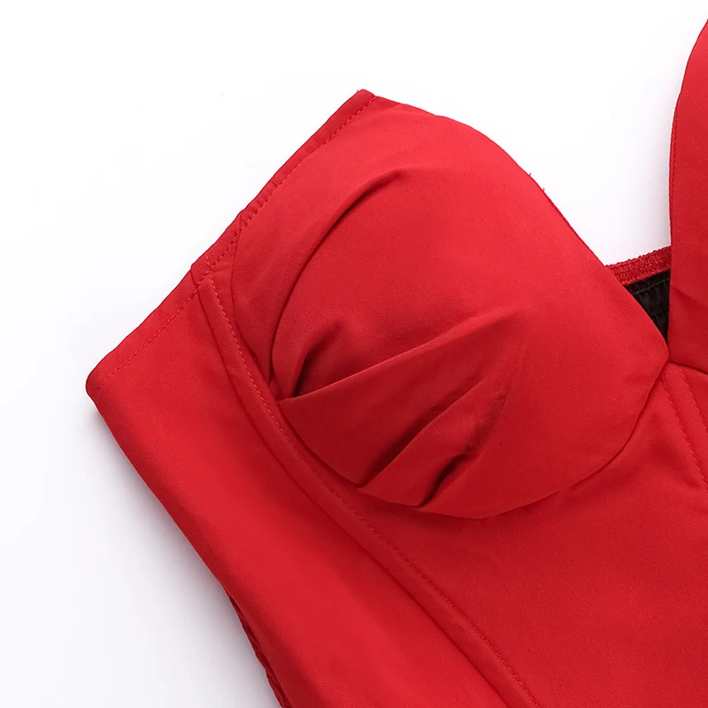 Title 8, Temperament Sexy Deep V Tube Top Dress Women