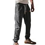 Men's Autumn and Winter Casual Sports Trousers perfect for comfort and style. Ideal for daily wear and sports activities — photo 8