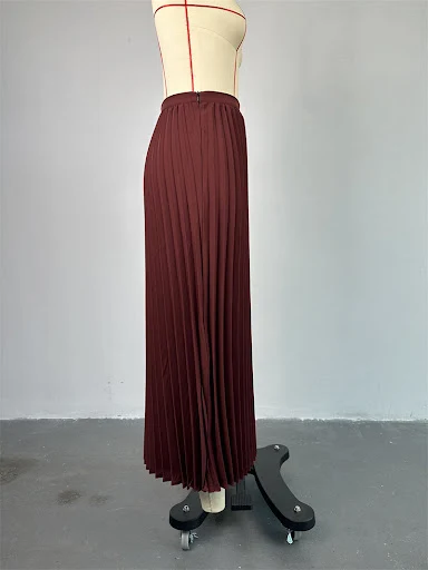 Title 20, Top Mid Length Pleated Skirt Suit