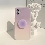 Yellow purple shell and bracke