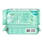 Toallitas desinfectantes para limpiar y desinfectar superficies. Elimina gérmenes, virus y bacterias, dejando las superficies limpias y seguras. — foto 2