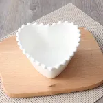 6 beads peach heart bowl