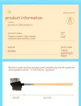 Steel Needle Lash Comb Mascara Brush Single Makeup for precise application, separating lashes, and preventing clumps, cr — photo 13