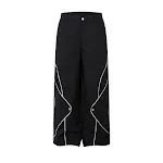 Heren casual sportbroek met rechte pijpen, ideaal voor training en vrije tijd. Comfortabel, stijlvol en bewegingsvrijheid. — foto 4