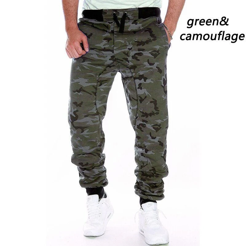 Title 5, Camouflage Pants Men Hip Hop Casual Loose Trous...