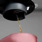 Conjunto de filtro e xícara para café com vertido manual e gradiente colorido, cafeteira e kit completo, desfrute do seu café fresco. — foto 17
