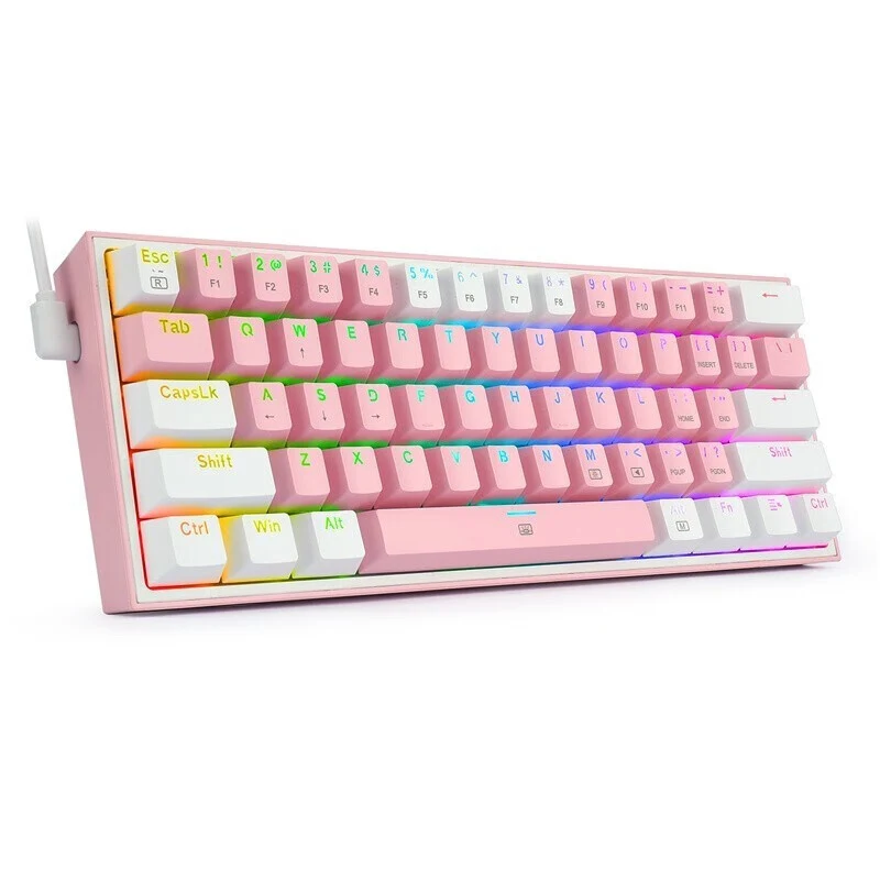 Title 7, Teclado Mecânico RGB com Dual Keycap e Fio