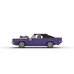Bloques de Construcción Automontables Coche Dodge 1970 Serie 8 Grid, Estimula Creatividad y Velocidad en Construcción, Ideal para Niños y Adultos. — foto 8