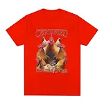Camiseta para amantes Engraçada Frango Meme Camiseta Wom — foto 2