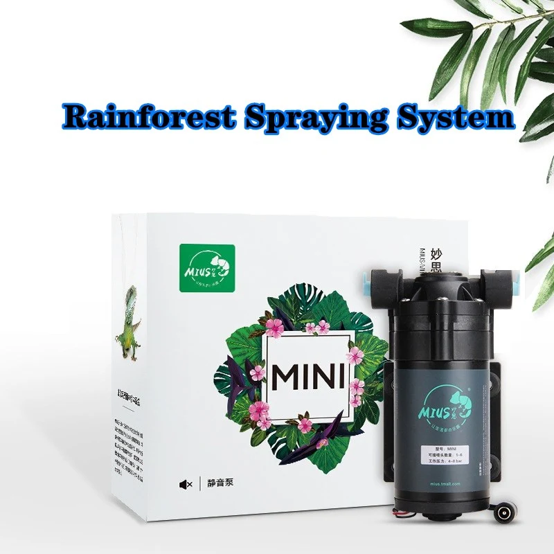 Title 9, Reptile Fogger Silent Pump Misting Spray System...