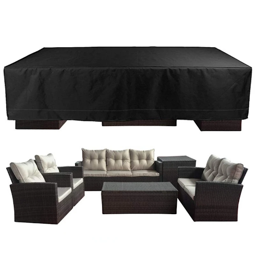 Title 1, Patio Chair and Table Cover Dust Proof Sofa Set...