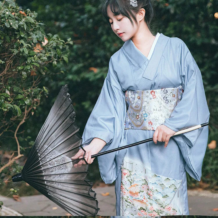 Kimono Improvement Female Japanese Style Formal Dress Tradition — photo 5