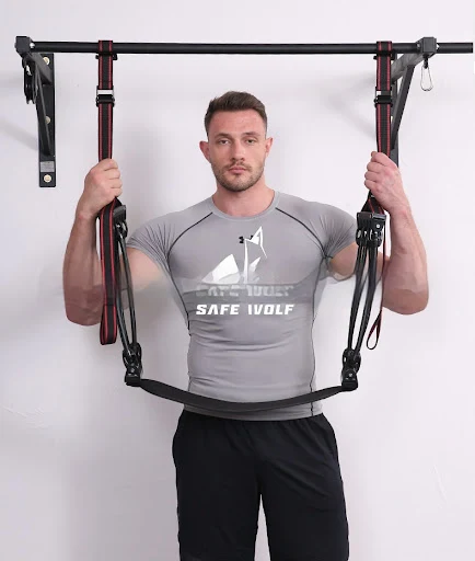 Title 4, Single Foot Pull-up Damper Home Fitness Equipme...