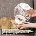 Cat Muzzle Anti-Bite Breathable Protective Space Hood Anti-Licking Grooming Mask Cats Bathing Grooming Bag Small Pets Su — photo 6