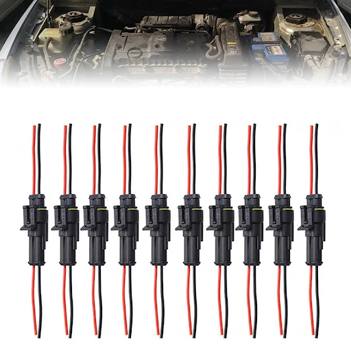 Title 6, Connettore per cavi e spine impermeabile per auto
