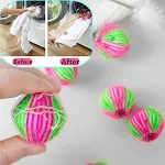 Cat Hair Remover Reusable Ball Wool Sticker Pet Fur Lint Catcher Nylon Laundry Ball Pet Hair Sticky Balls Washing Machin — photo 3