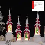 FD2262 Red Church Glowing