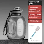 Large Capacity Food Grade PC Sports Water Cup Stay hydrated with this durable and safe water bottle, perfect for the gym — photo 13