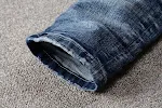 Men's Hole & Patch Jeans, Scraped Design, Popular. Get a unique, stylish look with these comfortable and trendy jeans, p — photo 7