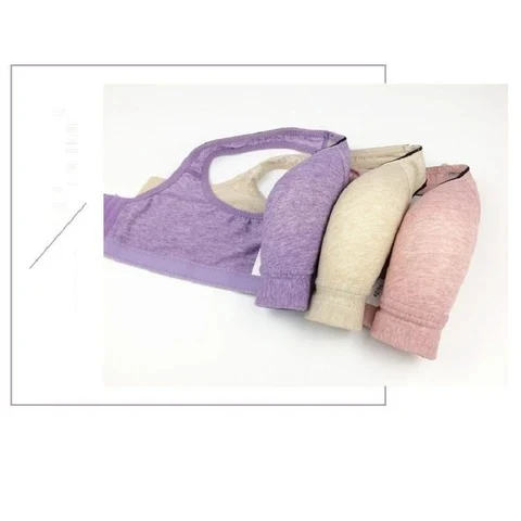 Large Size Cotton Bra No Steel Ring Sports Comfortable Thin Bra Underwear Women Provides All Day Comfort and Support for — photo 6