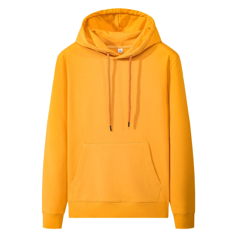 Men's Autumn and Winter Solid Color Advertising Shirt Sweater for warmth and brand promotion. Comfortable, ideal for log — photo 12