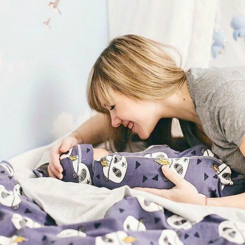 Cobertor Antissusto para Bebê Super Macio Saco de Dormir Casulo Elástico Conforto e Segurança para Recém-nascidos Sono Tranquilo — foto 2