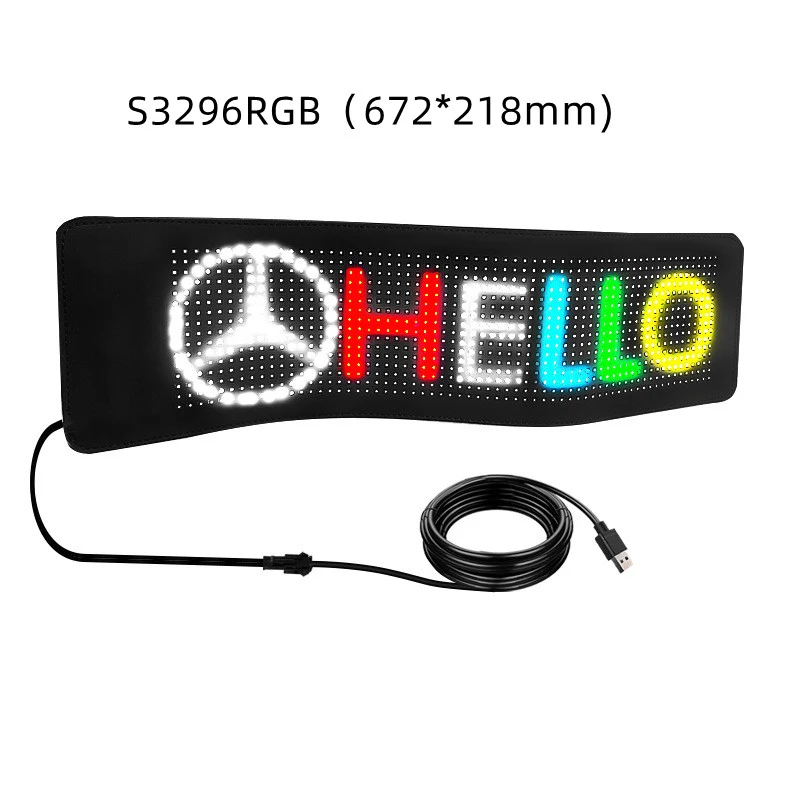 Mobile Phone Sending LED Flexible Display for dynamic messaging and custom designs. Enhance communication with an adapta — photo 5
