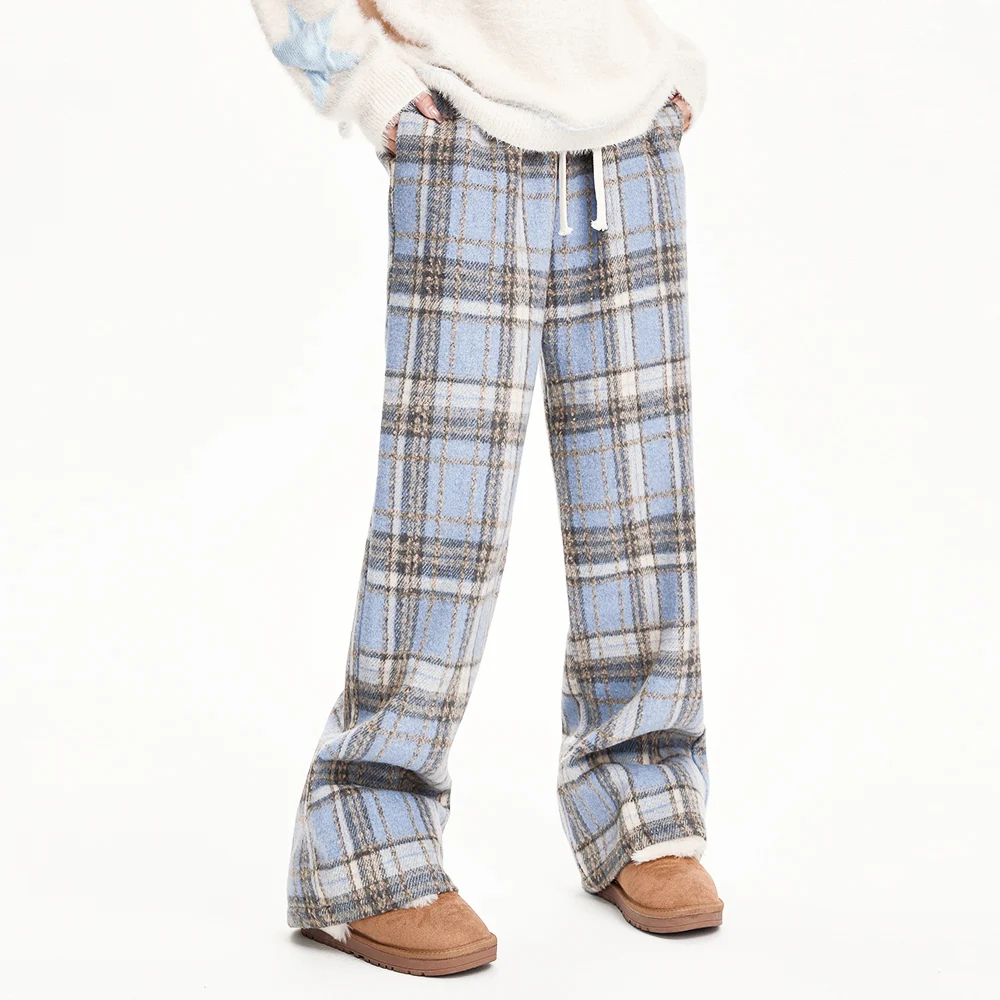 Heren casual broek met ruitpatroon, modieus en comfortabel, ideaal voor een relaxte look met persoonlijkheid, perfect voor dagelijks gebruik. — foto 15