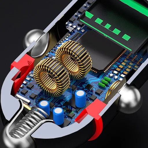 Title 3, 200W Super Multifunctional Car Charger Fast cha...