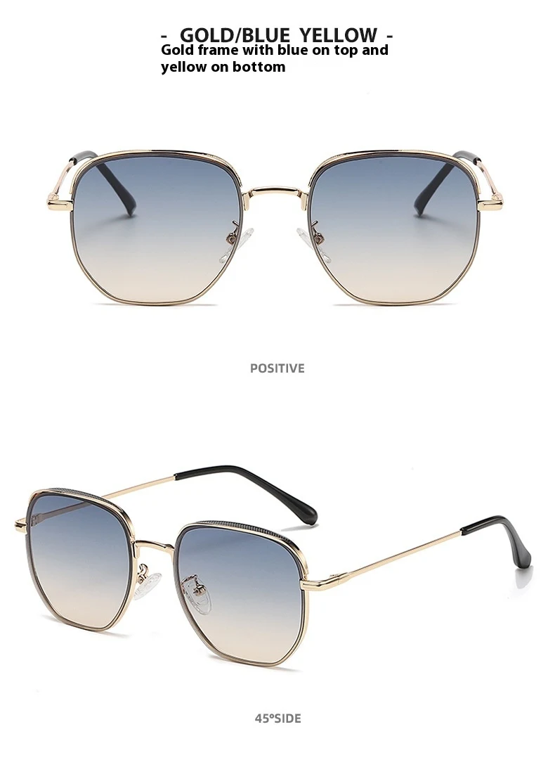 Title 8, Cap Ovale Retro Trendy Rijbril Frame
