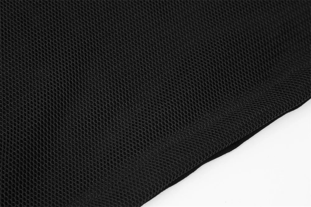 Colete esportivo masculino com costuras de malha na cintura, design moderno e respirável, perfeito para atividades físicas e esportes. — foto 9