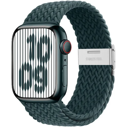 Title 7, Creative Nylon Loop Elastic Woven Watch Strap. ...